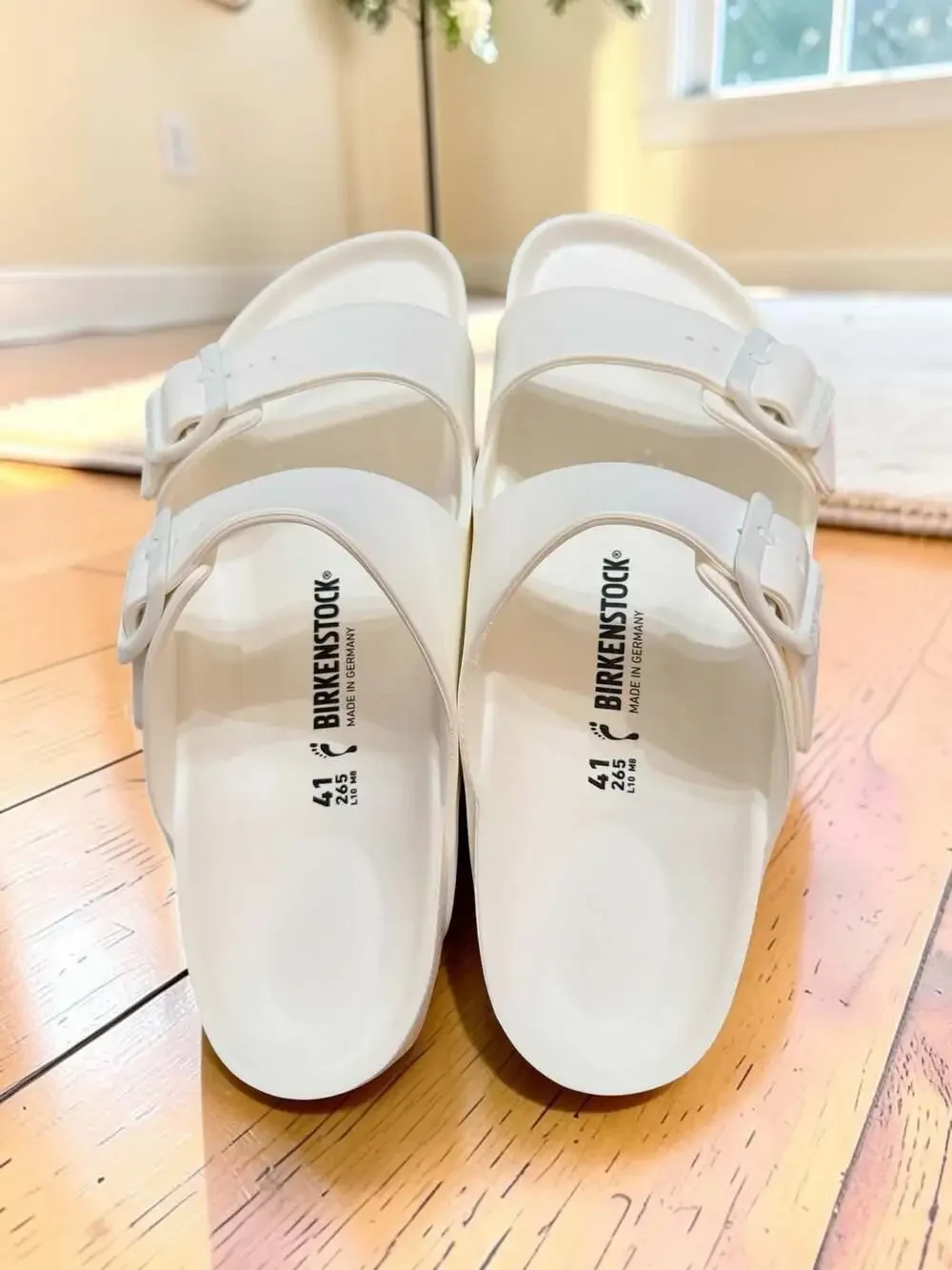 Birkenstock Arizona Essentials EVA White Sandals